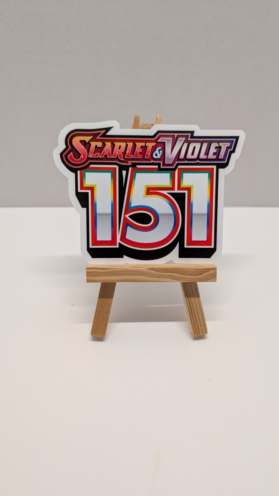 Pokémon TCG, 151 - Pokemon Binder Sticker - 4' X 3' Pokémon TCG, 151 - Pokemon Binder Sticker - 4' X 3'