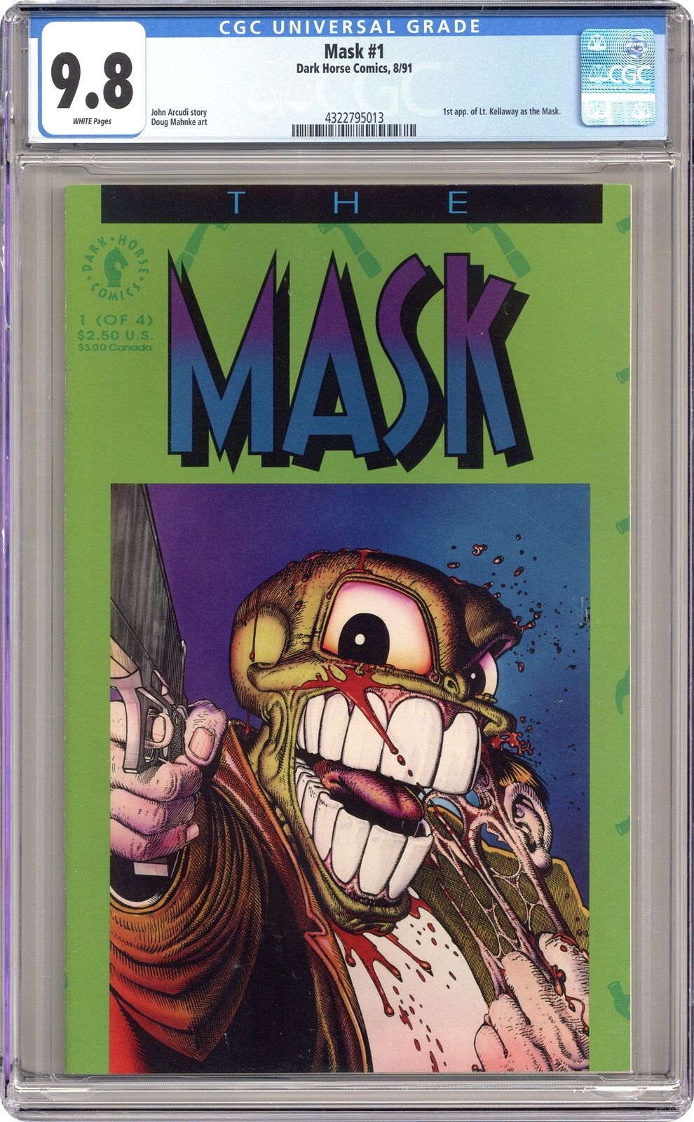 Mask #1 CGC 9.8 1991 4322795013