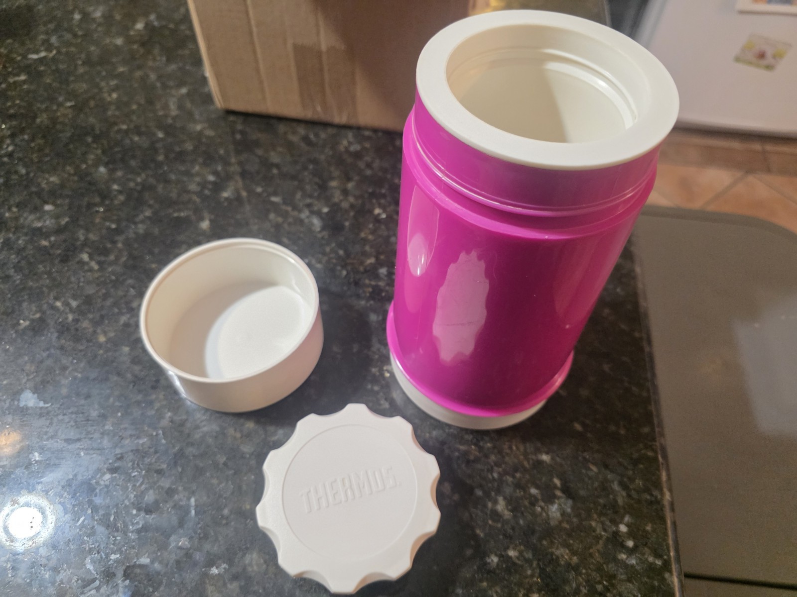 Vintage 1980s Thermos (Pink)