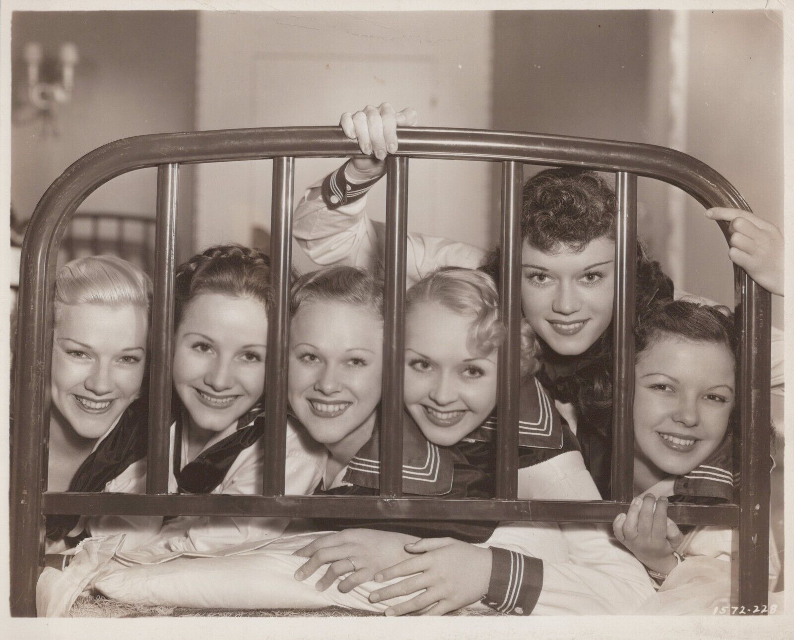 Beauty Girls in Collegiate (1935) ❤ Hollywood Collectable Vintage Photo K 523