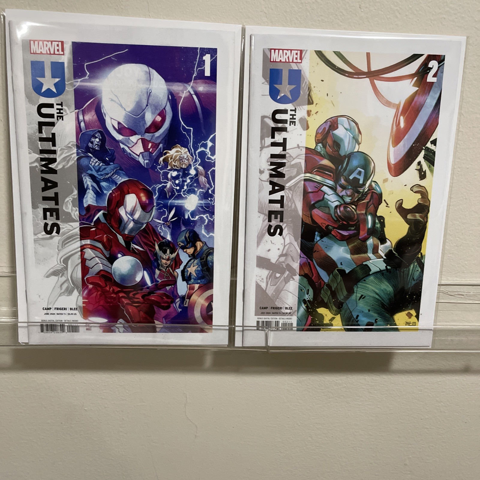 The Ultimates #1 #2 Marvel 2024 1st Print Main Cover A Comics NM The Ultimates #1 #2 Marvel 2024 1st Print Main Cover A Comics NM