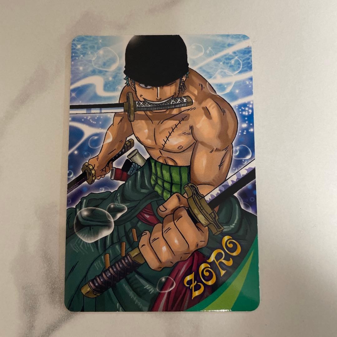 One Piece Memorial Log Card Roronoa Zoro