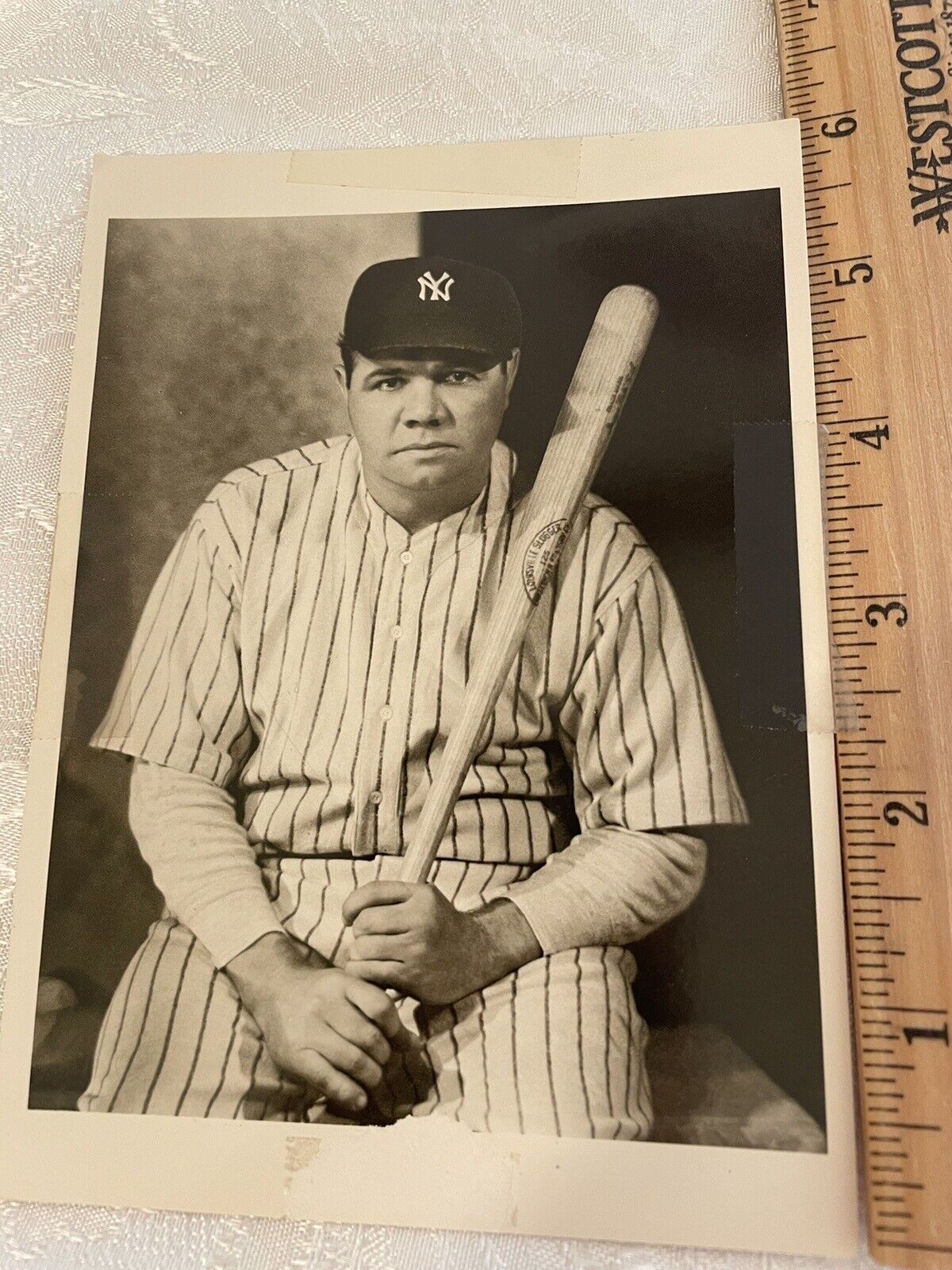 Postcard Vtg Famous Celebrity Babe Ruth Baseball Player New York Yankees 4x6