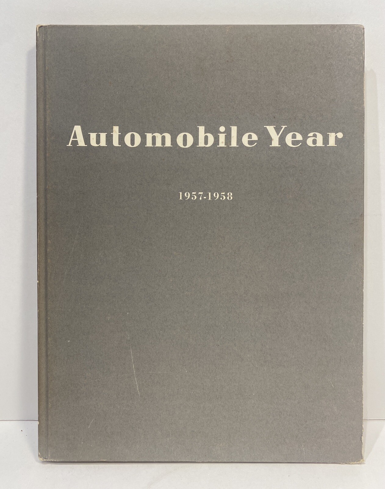 Automobile Year Review Number 5 Years 1957-1958 Hardcover Book