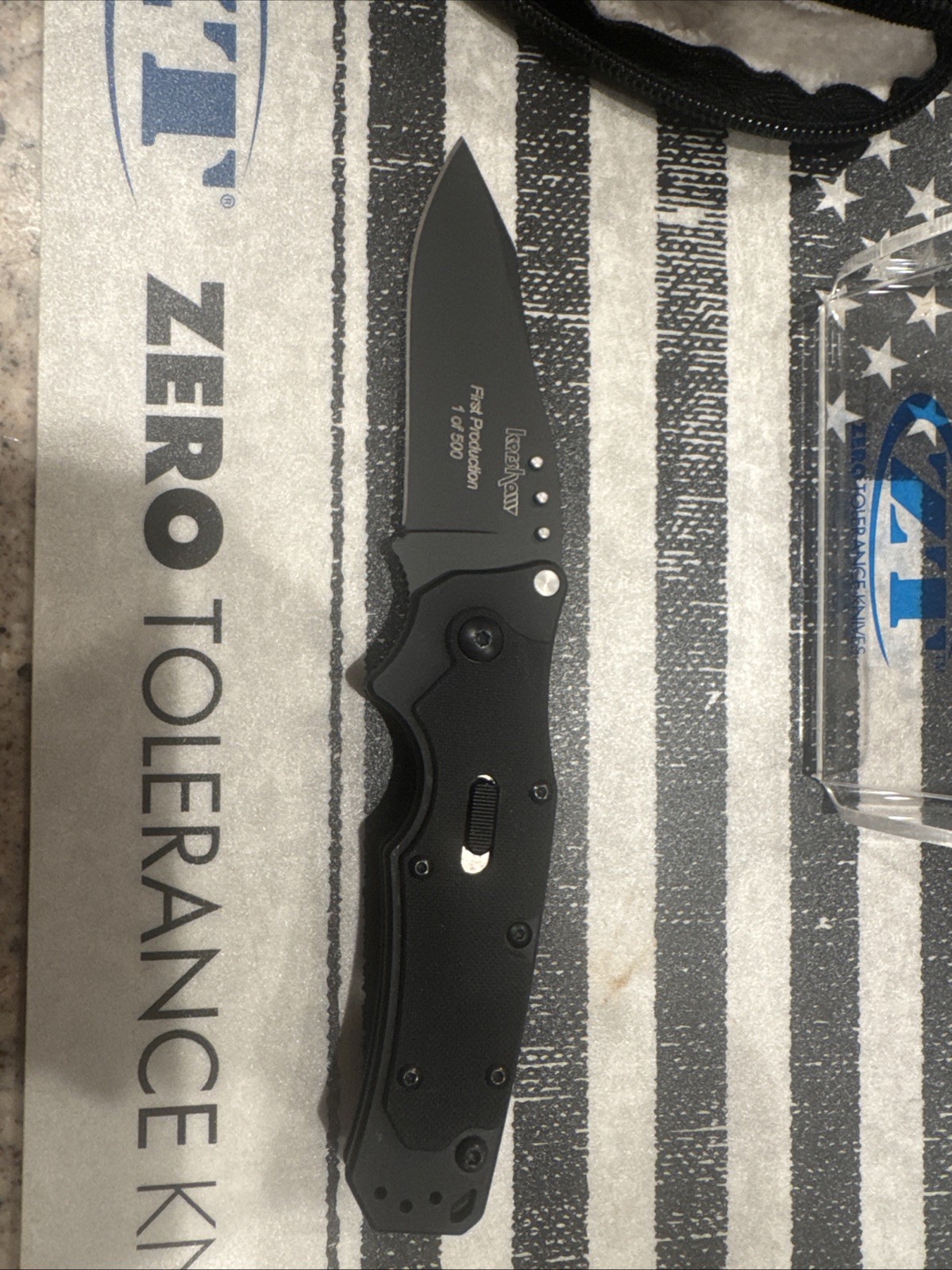 Kershaw 1910CKT R.A.M. Folding Knife 1st Production Run 1/500 USA 2008 No Box