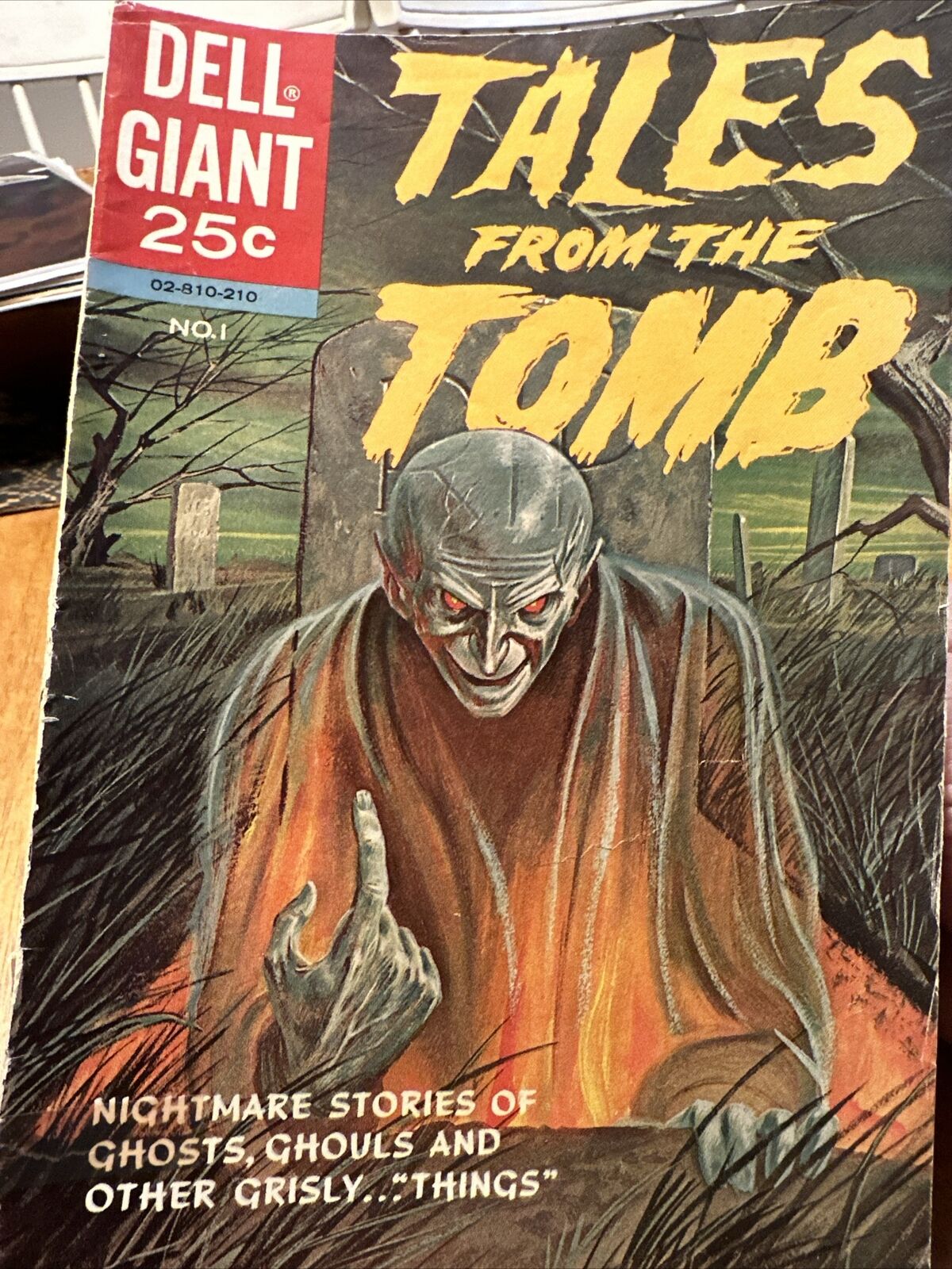 Tales from the Tomb #1 Comic (1962) LB COLE Editor