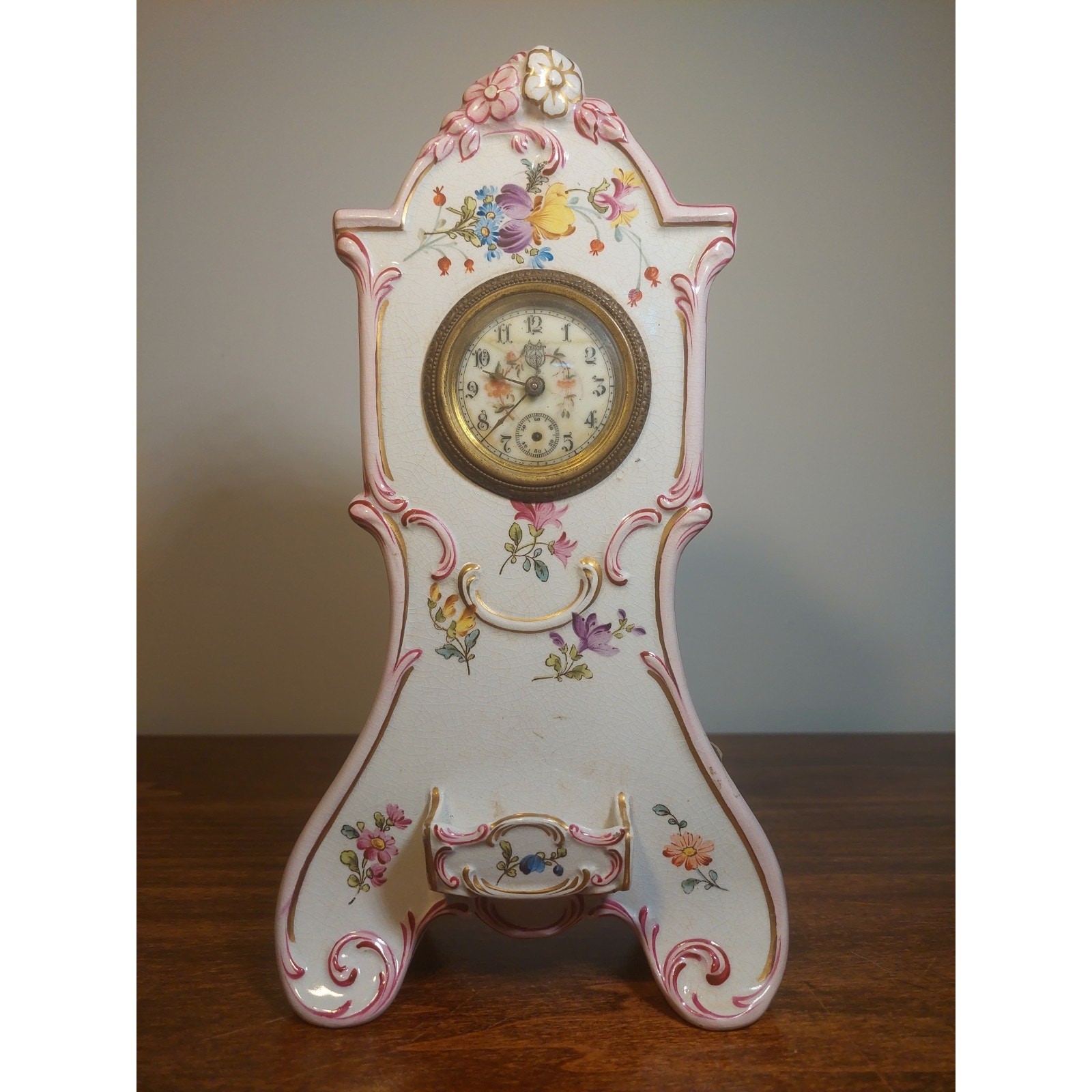 Antique, Ansonia Royal Bonn Clock, La Rive c. Late 1870's 1874 stamped Antique, Ansonia Royal Bonn Clock, La Rive c. Late 1870's 1874 stamped