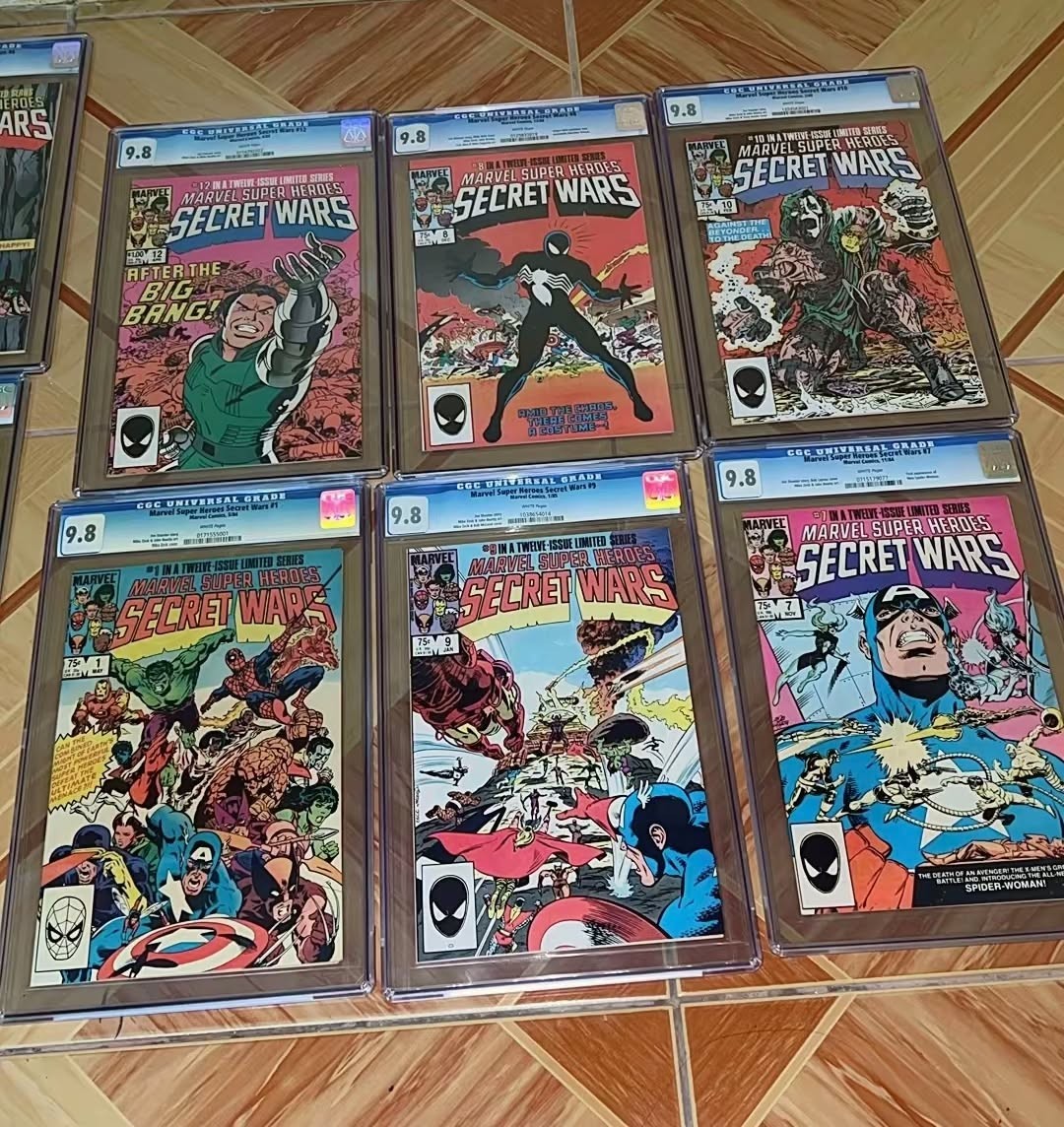 Secret Wars Complete Set + #1 Error Signed by Mike Zeck – Rare Collector’s Bundl Secret Wars Complete Set + #1 Error Signed by Mike Zeck – Rare Collector’s Bundl