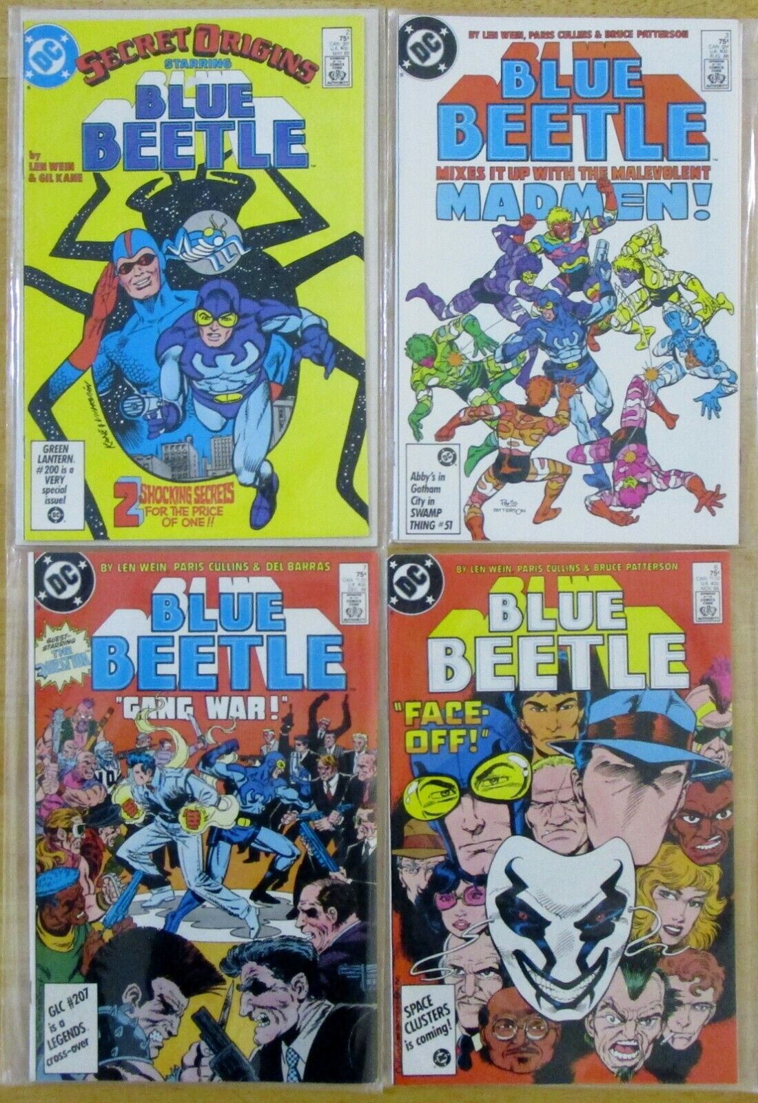 Lot of 6 DC - (1986) Blue Beetle Comic Books - 