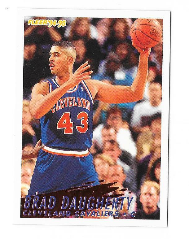 1994/95 Fleer\' Card - #40 - Brad Daugherty