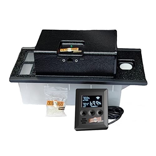 Cigar Oasis Magna 3.0 Electronic Humidifier for Large Cabinet Humidors with 2 -