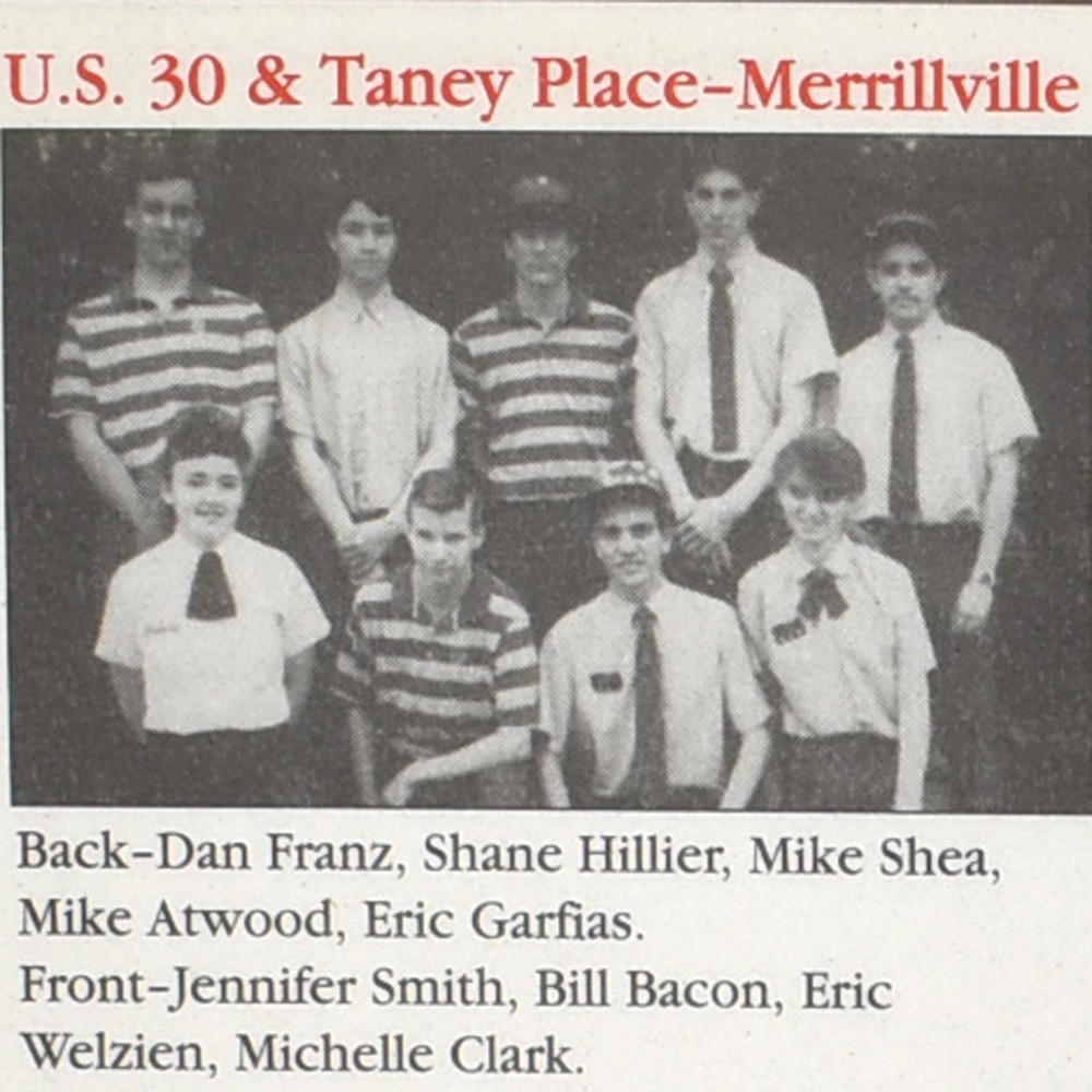 1992 McDonalds Merrillville Hobart Lowell Crown Point Indiana Employees 1992 McDonalds Merrillville Hobart Lowell Crown Point Indiana Employees