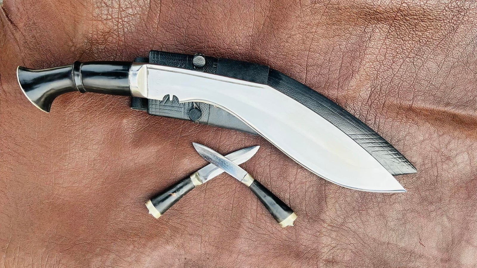 EGKH-13 inches WW1 Officers Angkhola Kukri-master craftsman-Unique knife-classic