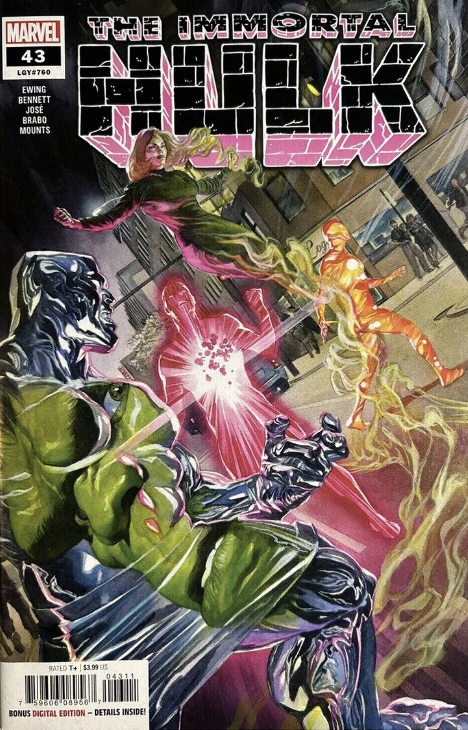 Immortal Hulk #43 CONTROVERSIAL RECALLED ISSUE NM