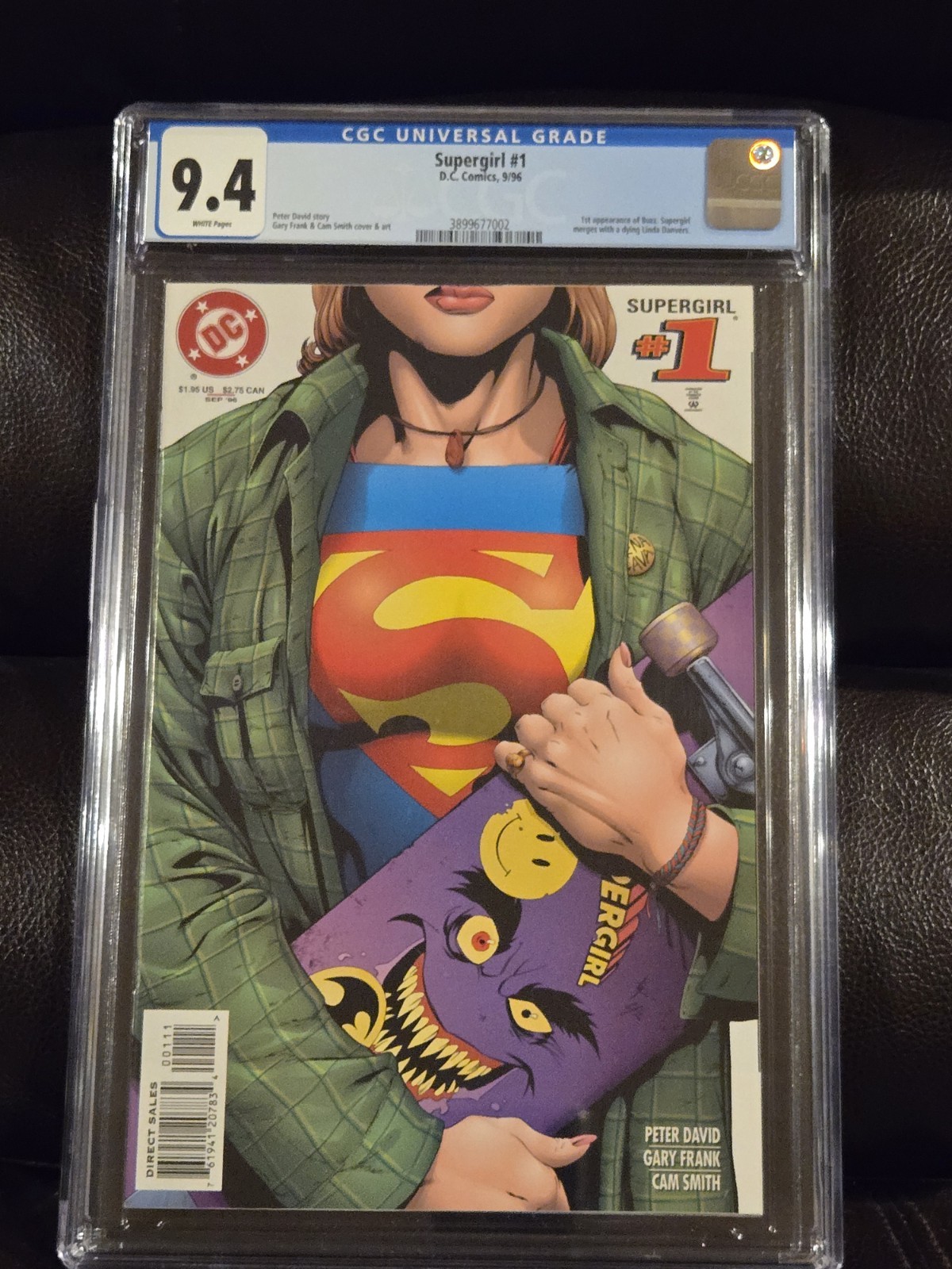 Supergirl #1 CGC 9.4 WP Sept. 1996 DC Comic 