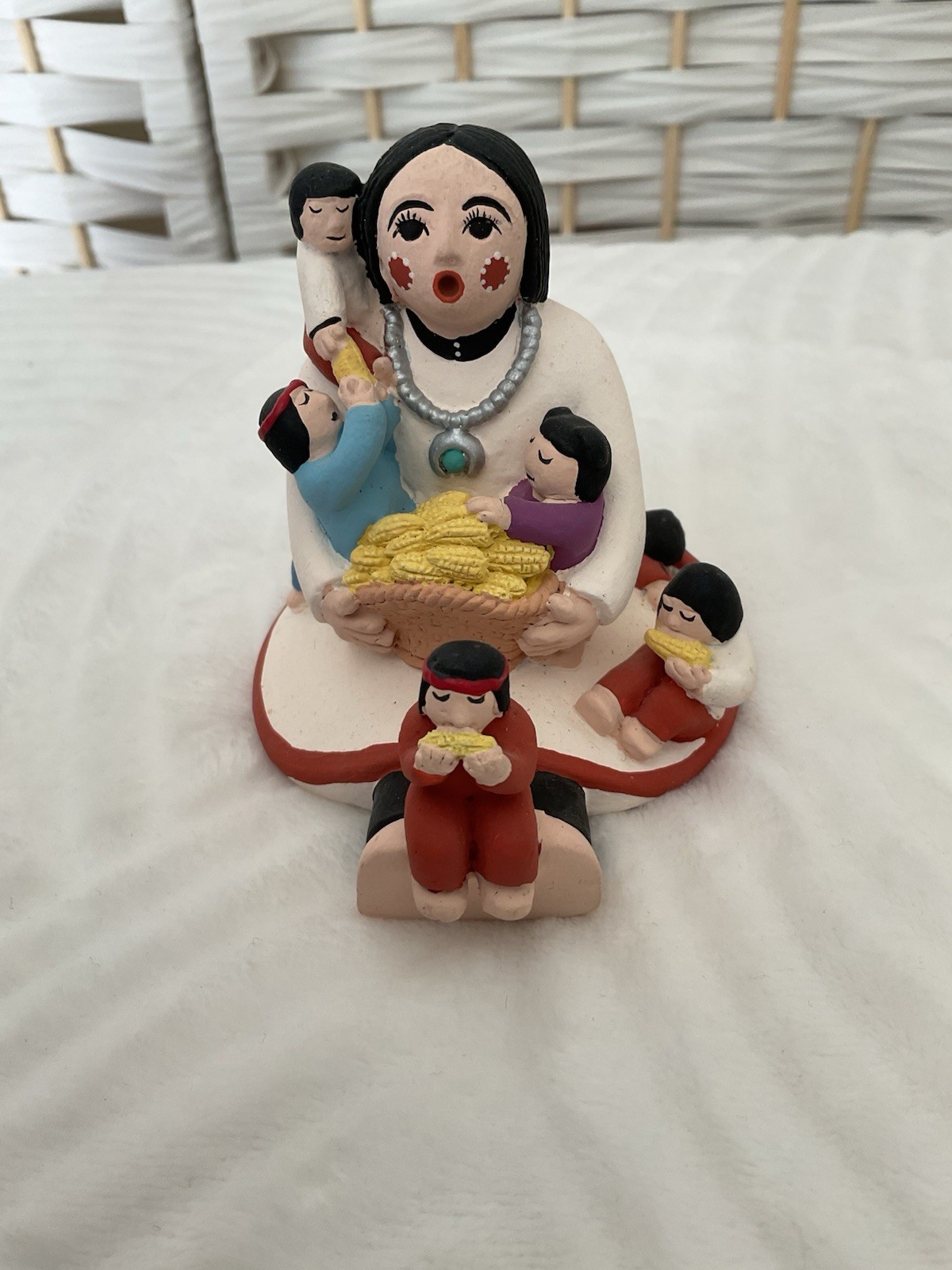 Pueblo Clay Storyteller Figurine Pueblo Clay Storyteller Figurine