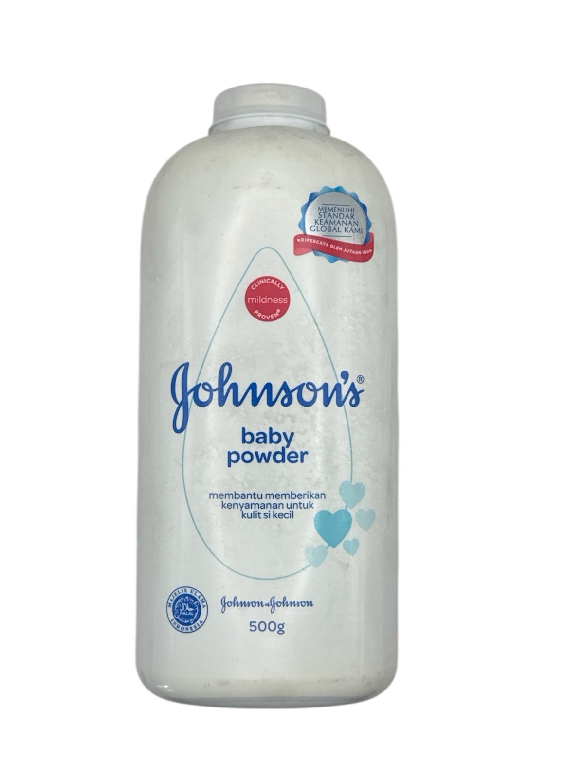 Johnson's Baby Powder w/ TALC Large Bottle 500G NEW * READ*