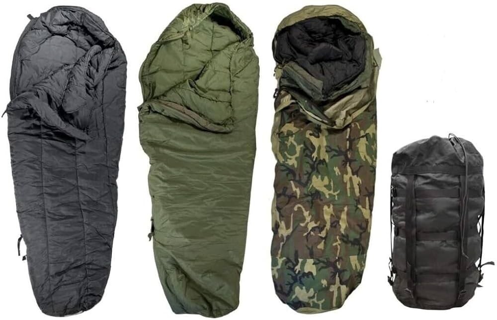 USGI Modular Sleep System Woodland MSS 4 Piece Military Sleep System Woodland USGI Modular Sleep System Woodland MSS 4 Piece Military Sleep System Woodland