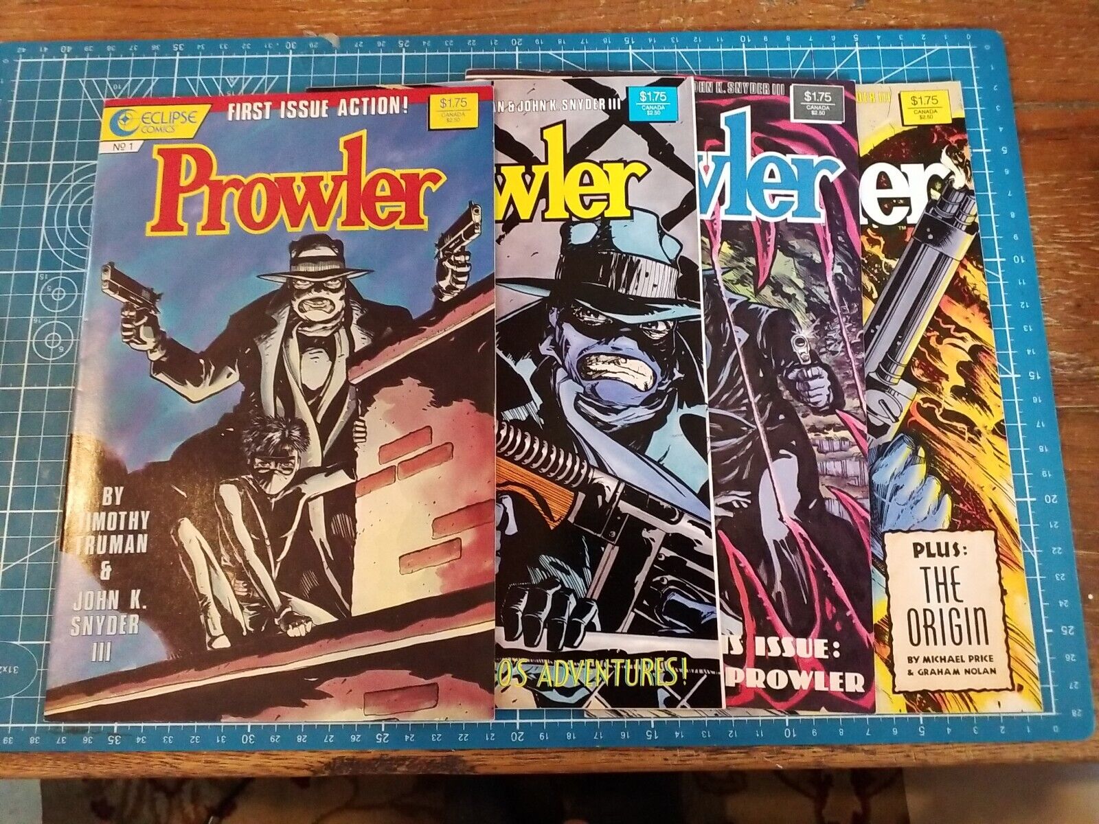 Prowler Set 1 - 4 1987 Eclipse Comics 7.0+ N-272