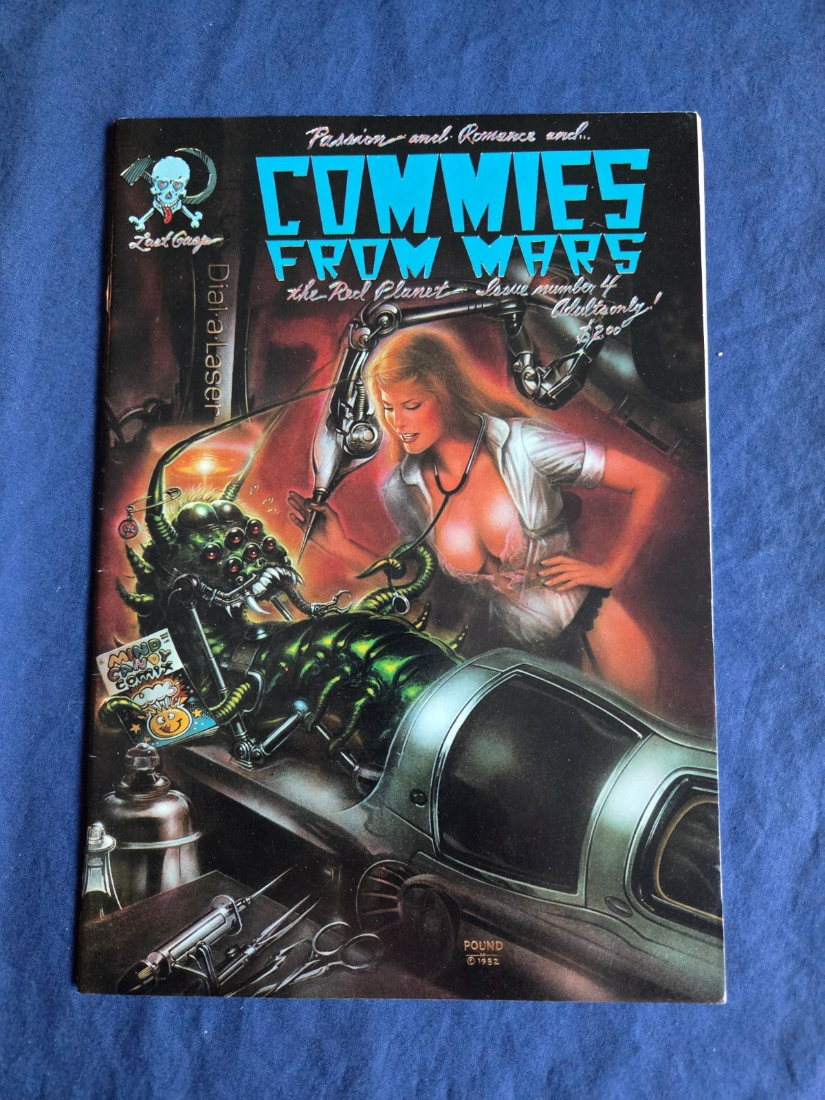 Commies from Mars #4, Last Gasp 1982, Underground Comic, Tix Boxell, VF Commies from Mars #4, Last Gasp 1982, Underground Comic, Tix Boxell, VF