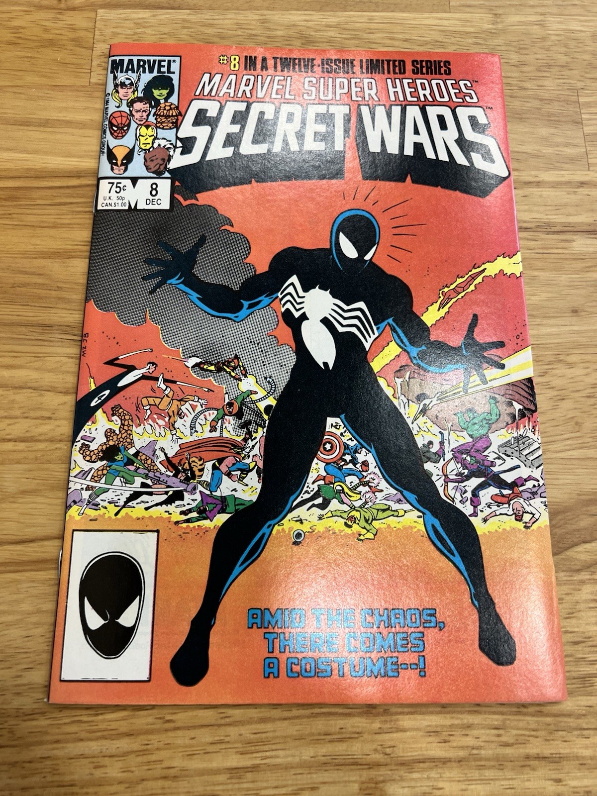 Marvel Super Heroes Secret Wars #8 Comic Book Marvel Super Heroes Secret Wars #8 Comic Book