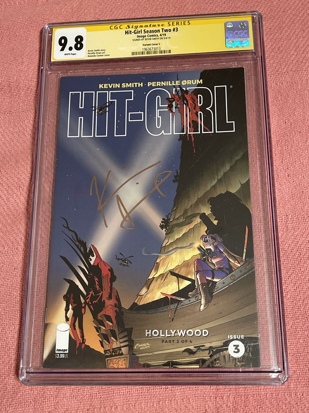 Hit-girl Season Two #3 CGC 9.8, Signed By Kevin Smith
