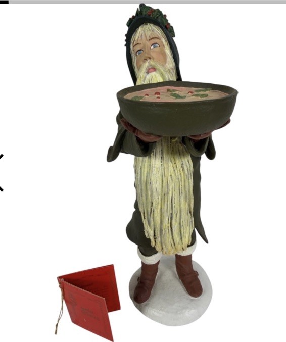 Duncan Royale Wassail History of Santa 1983 Figurine 11.5\ Duncan Royale Wassail History of Santa 1983 Figurine 11.5\