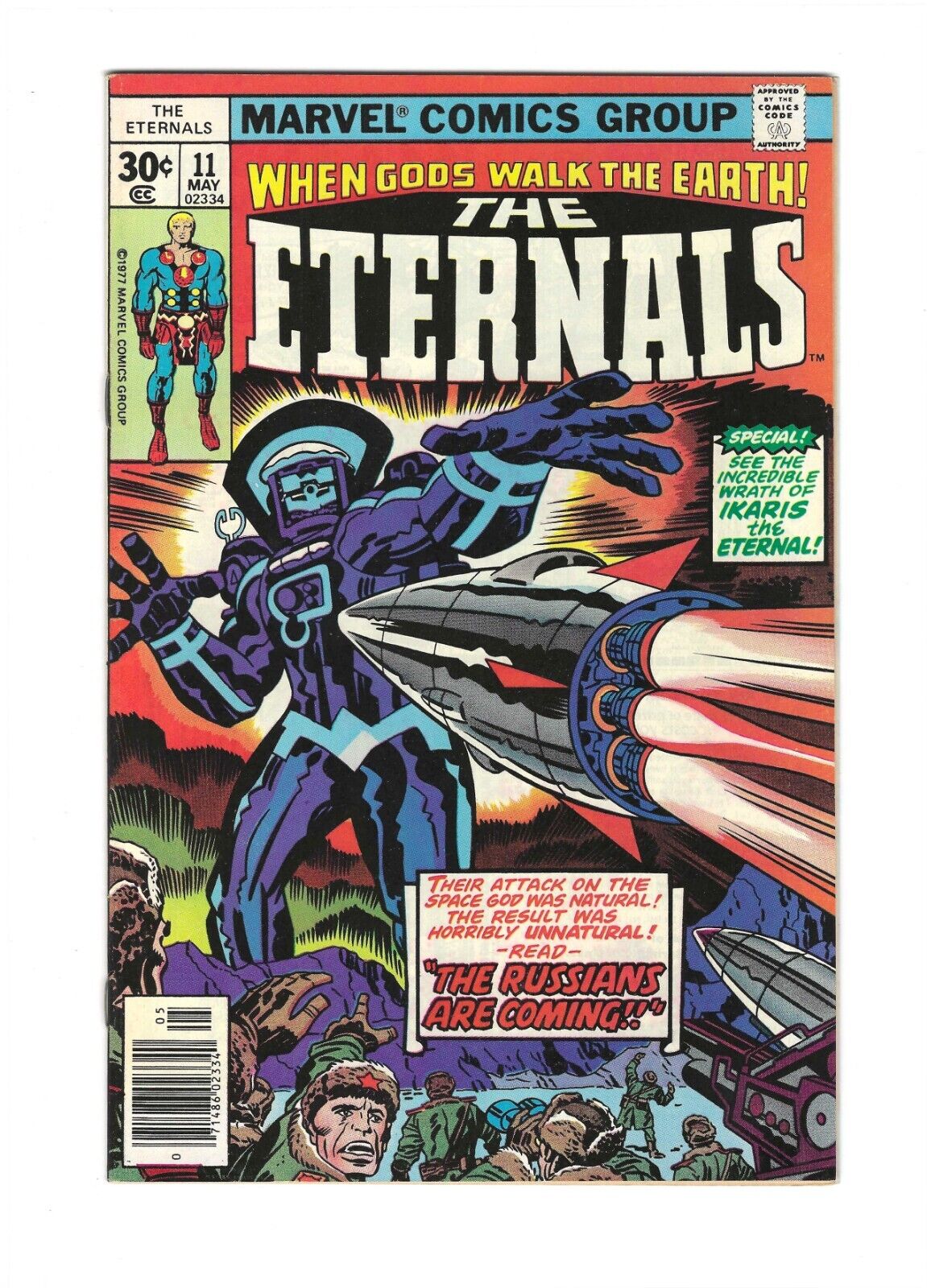 The Eternals #11: Dry Cleaned: Pressed: Bagged: Boarded: NM+ 9.6