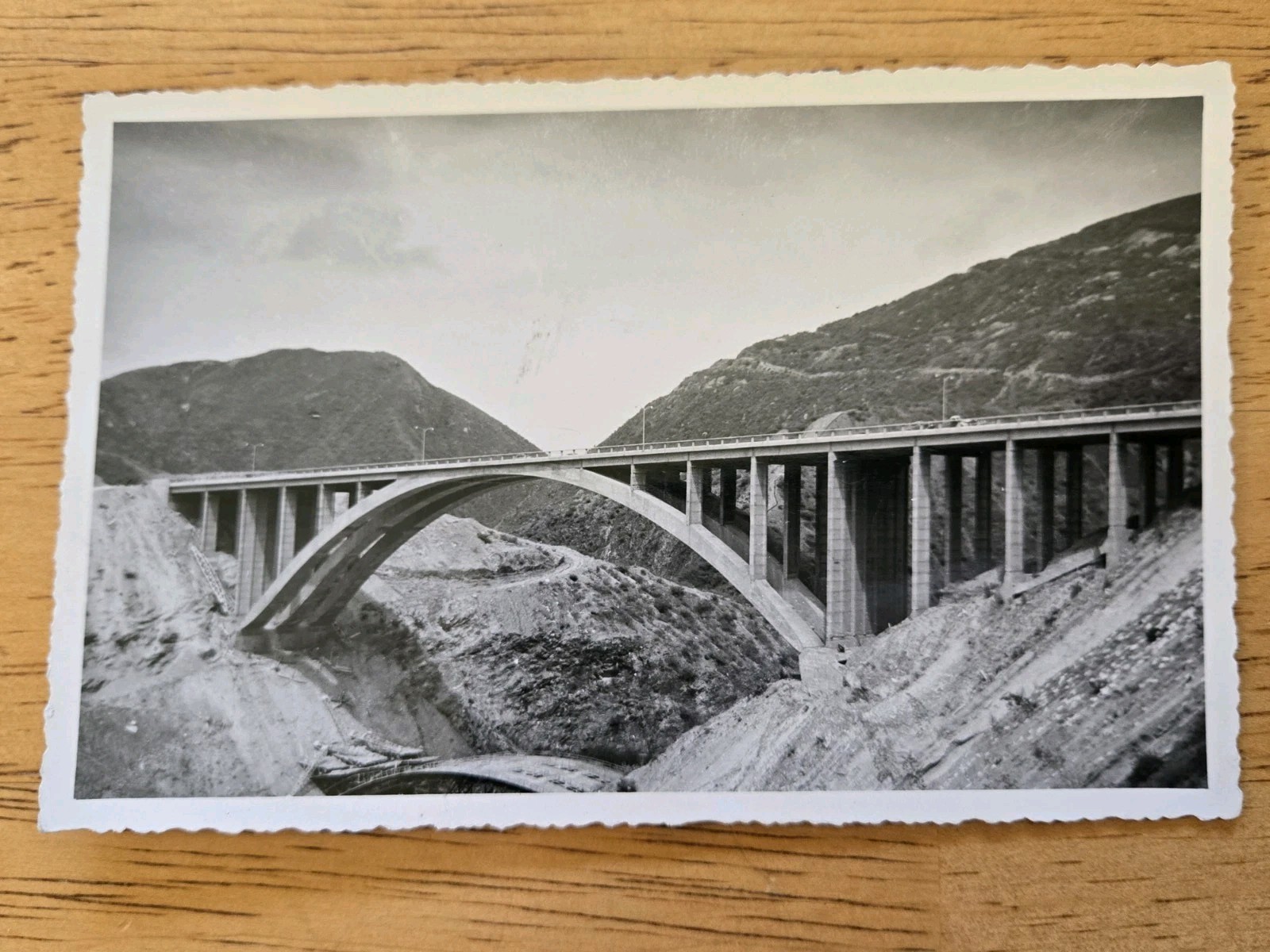 Super Highway Caracas Venezuela RPPC Vintage 1950's Postcard UnPosted