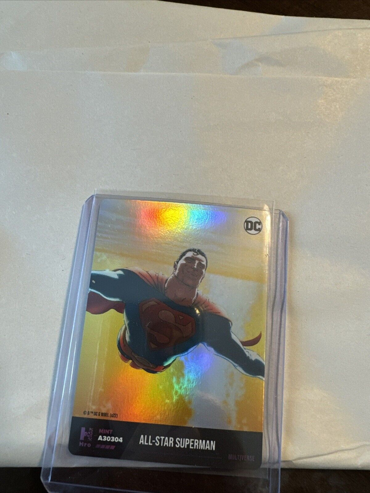 2022 Hro Chapter 2 Black Adam All-star Superman Holo A135 Low MINT Card Only