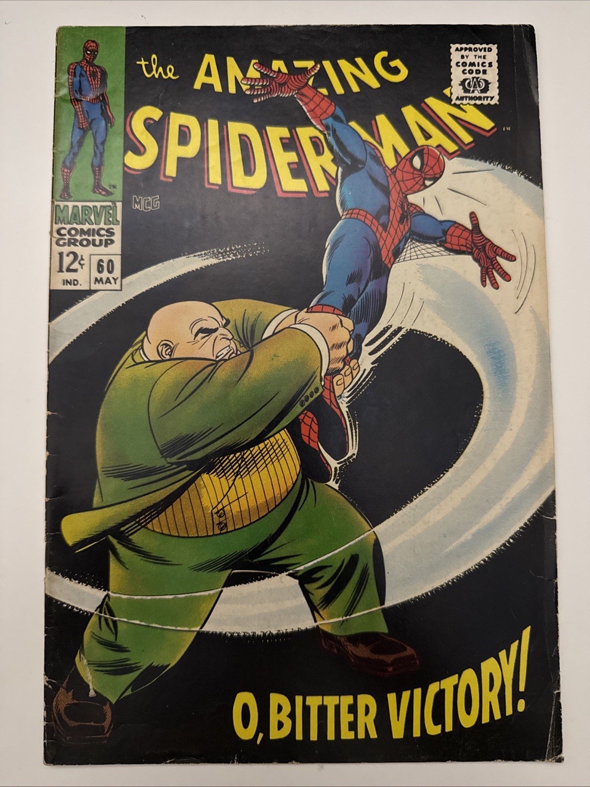 The Amazing Spider-Man #60 (Marvel Comics May 1968) 🔑 KEY ISSUE 🔥FN Condition
