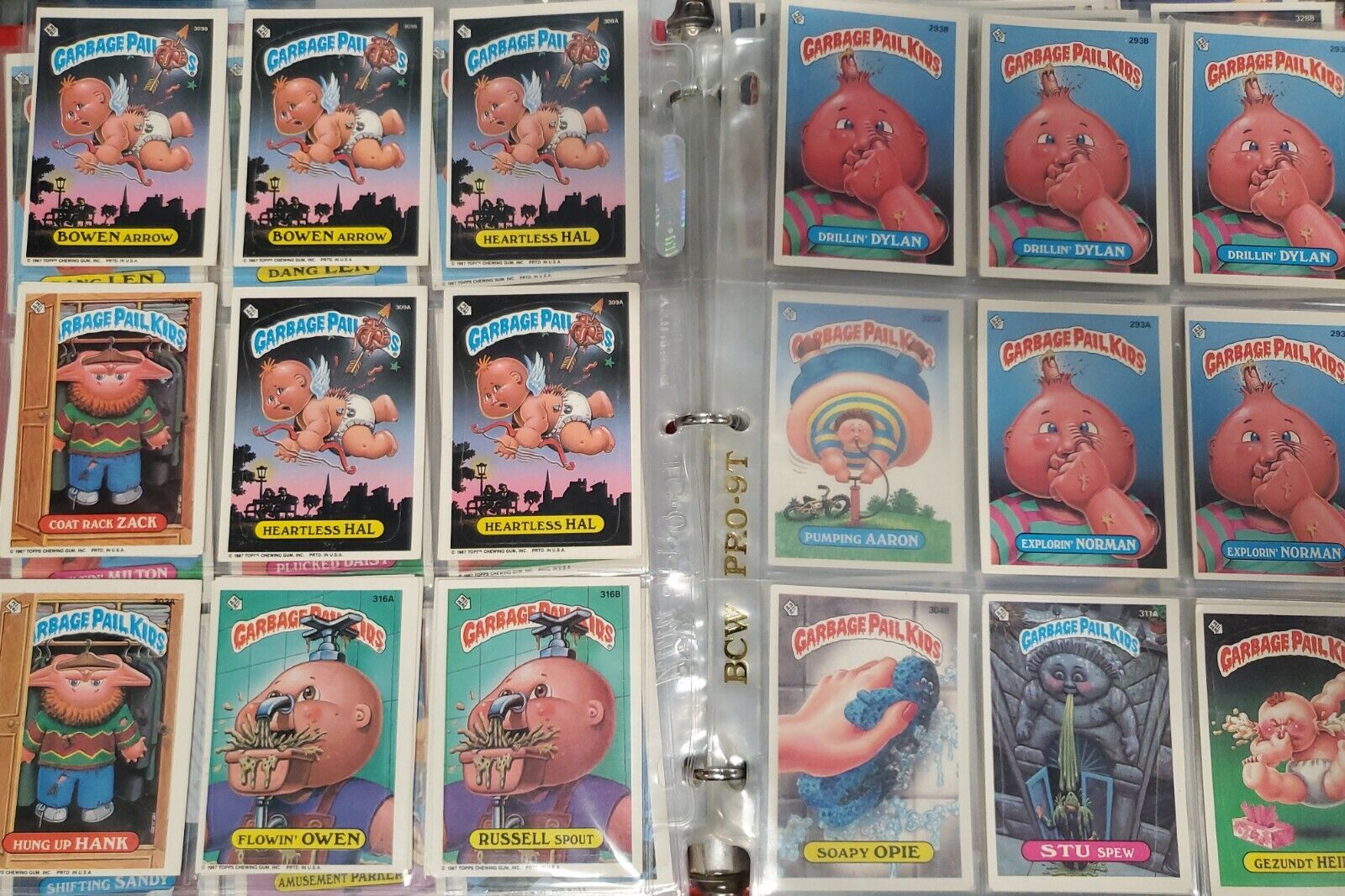 VINTAGE 1987 Garbage Pail Kids Series 8 Multiple Starter Set Lot 148 Cards