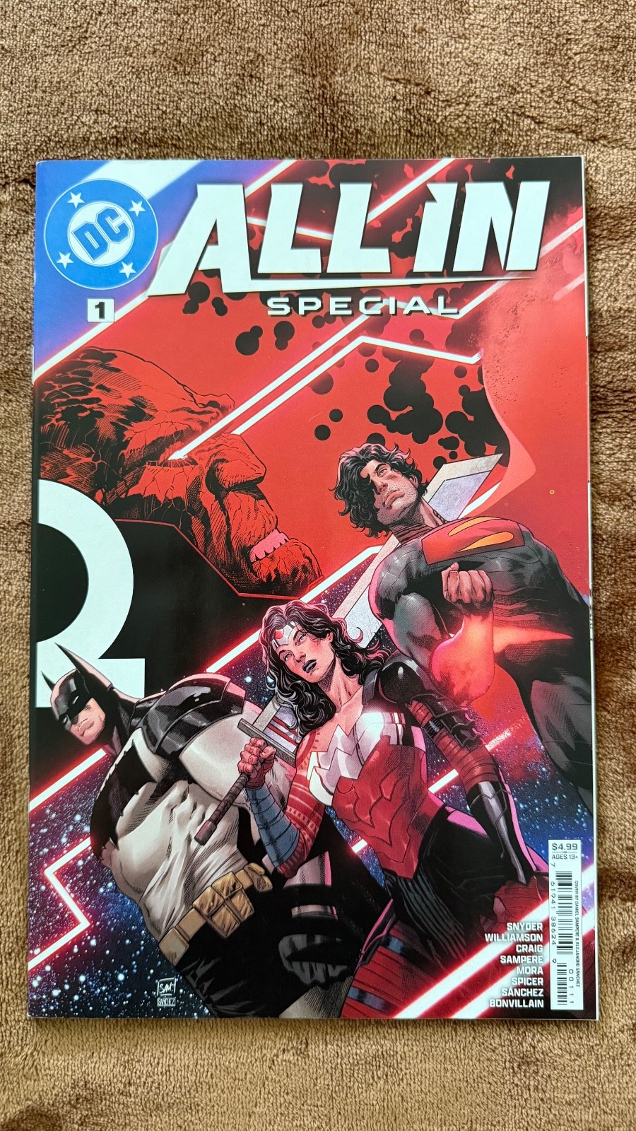 DC All in Special 1 First Print Daniel Sampere Cover DC Comics 2024 1st Absolute
