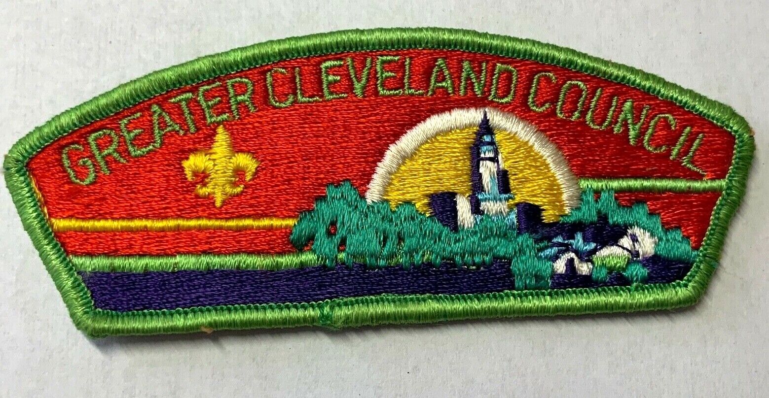Greater Cleveland Council Ohio Boy Scouts BSA Flap Patch 5\