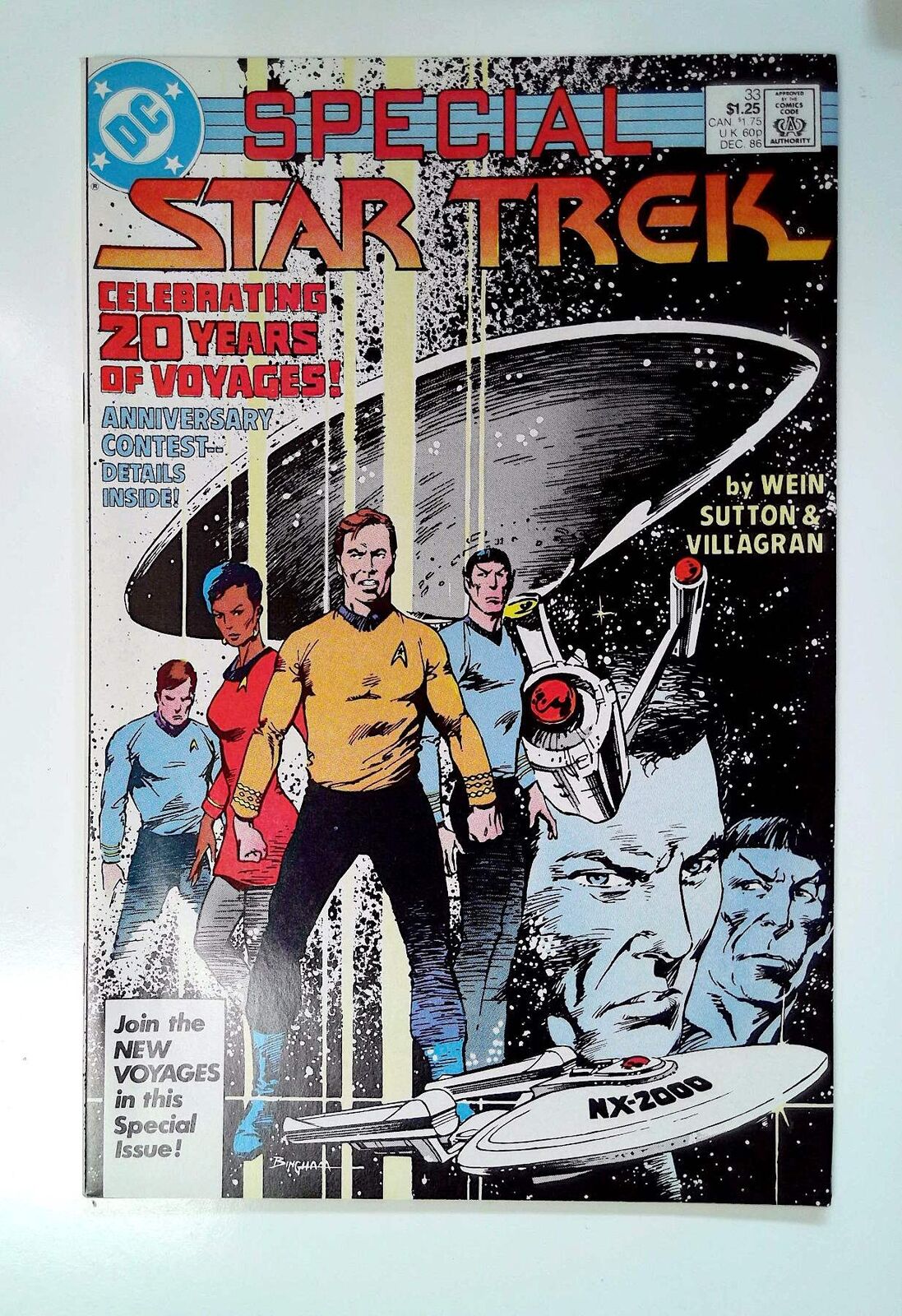 Star Trek #33 DC Comics (1986) VF/NM 1st Series 1st Print Comic Book