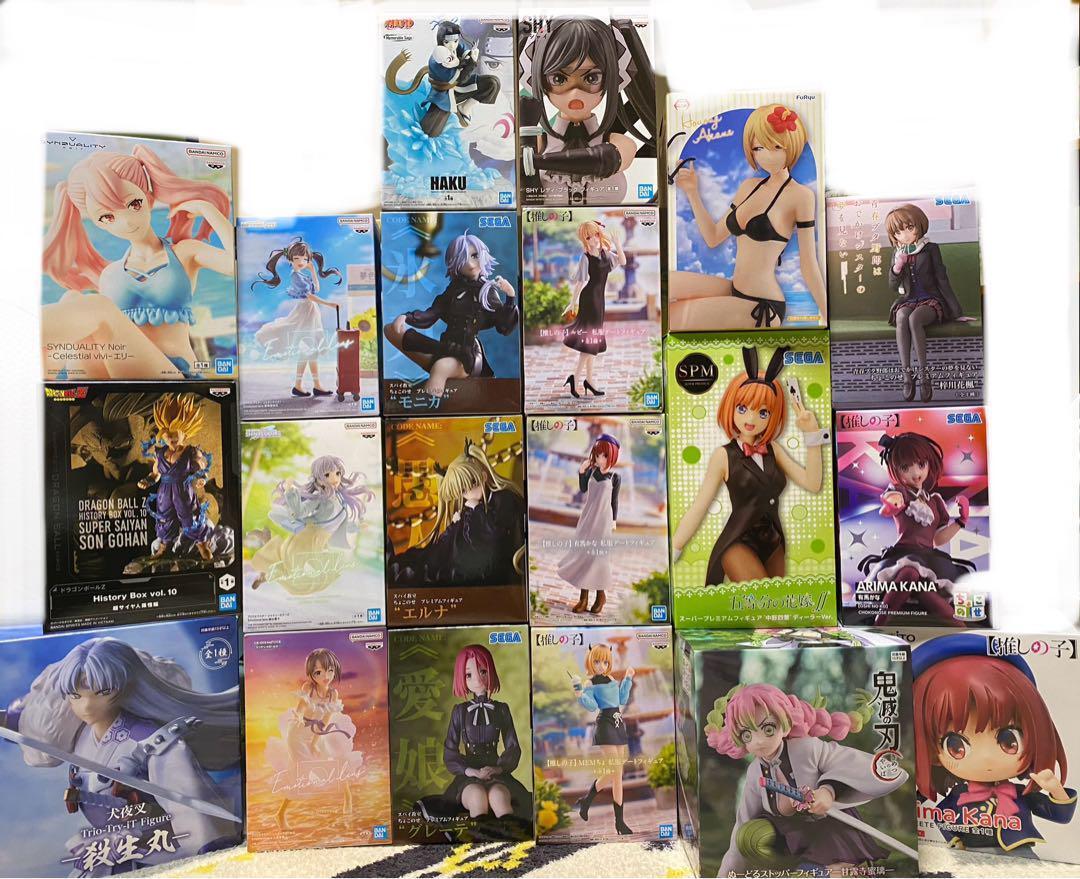 Anime Mixed set idolmaster Oshi no Ko etc. Girls Figure Goods lot of 20 Set sale