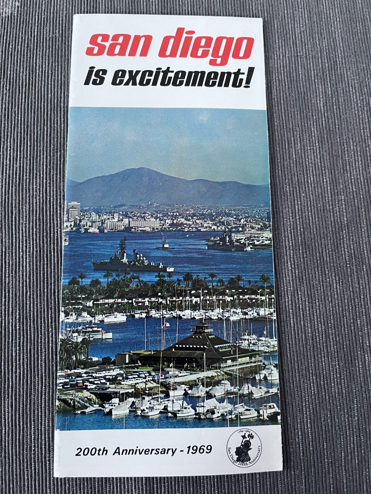 San Diego is Excitement 200th Anniversary California brochure 1969