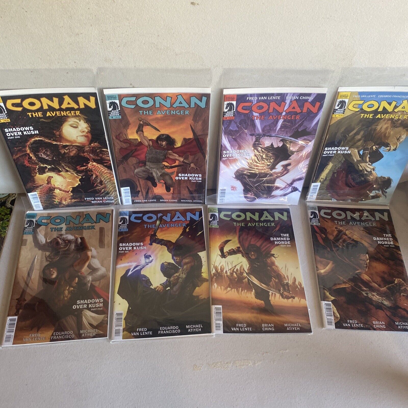 Conan the Avenger #1-25 (Dark Horse Comics, 2014) All Boarded And Bagged