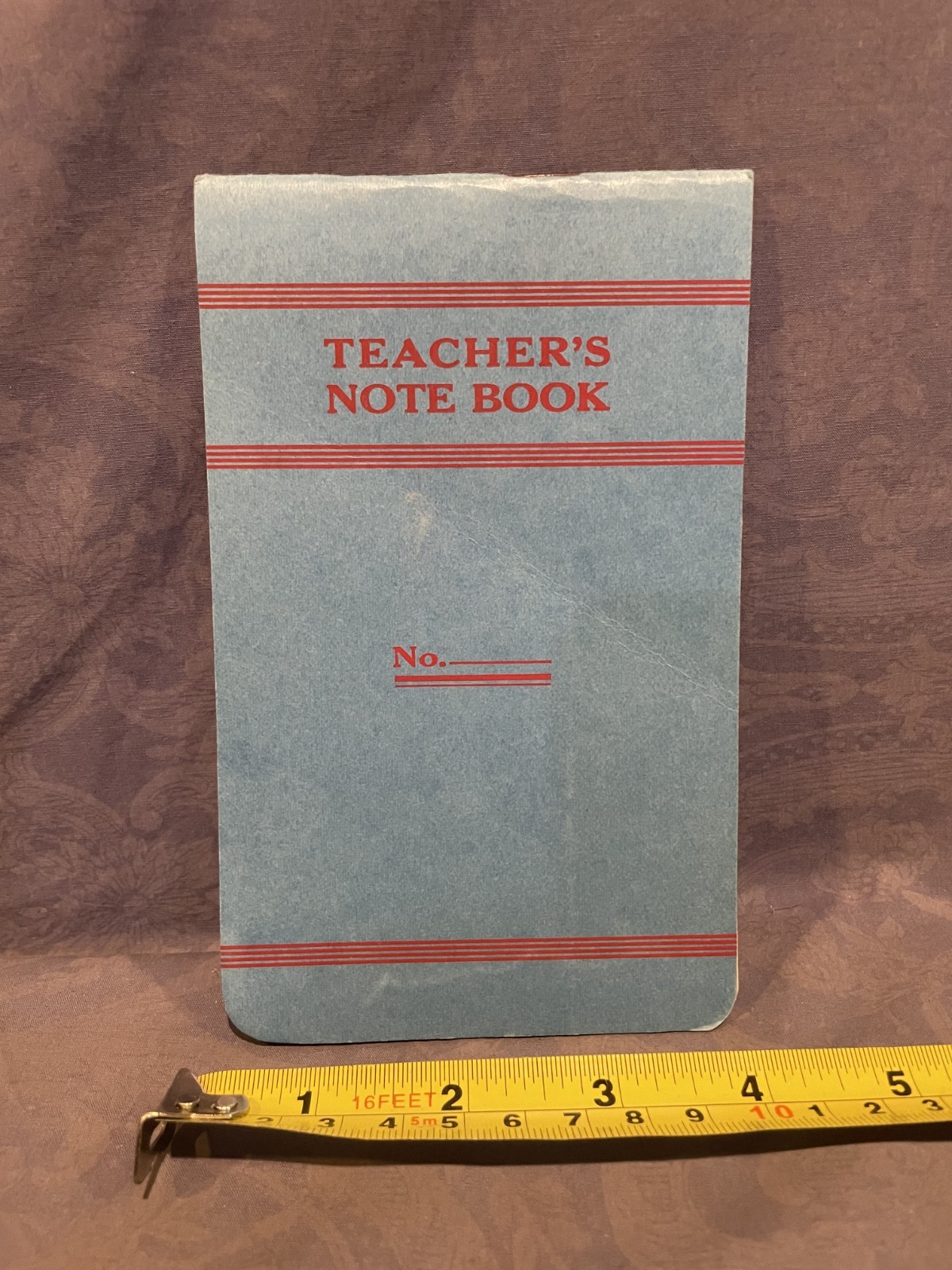Hillburn&Scott Co., Beatrice NE SS-105 Teacher's Note Book
