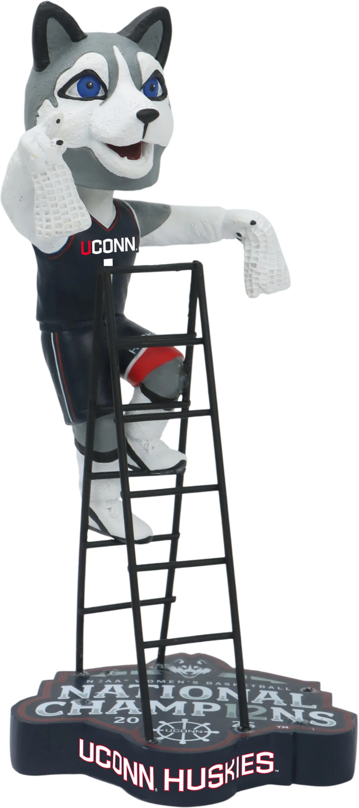 Jonathan UConn Huskies 2025 Women's Basketball National Champs Ladder Bobblehead