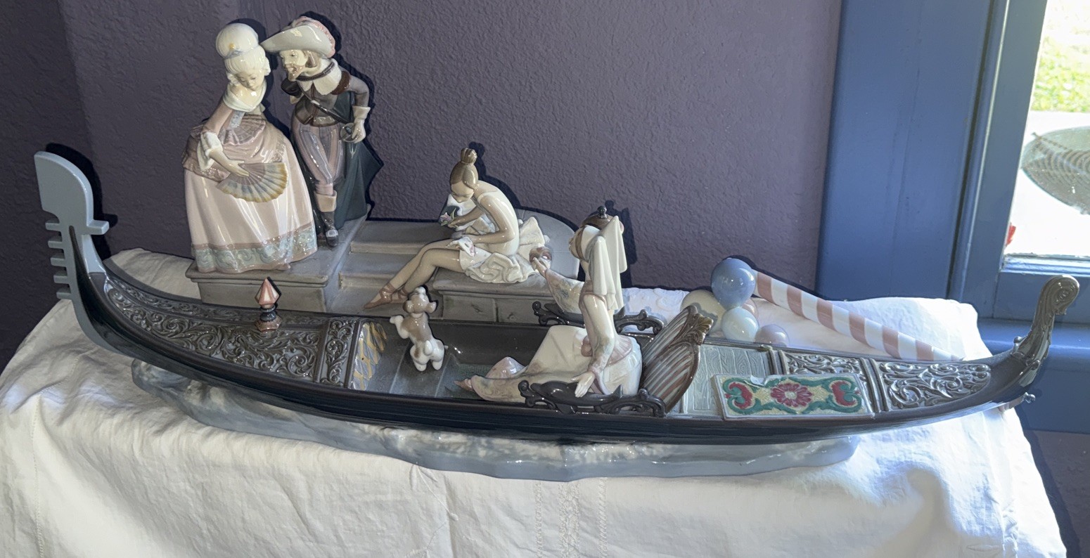 Lladró #6328 Venice Festival High Porcelain Group Restoration / Parts - LOCAL PU