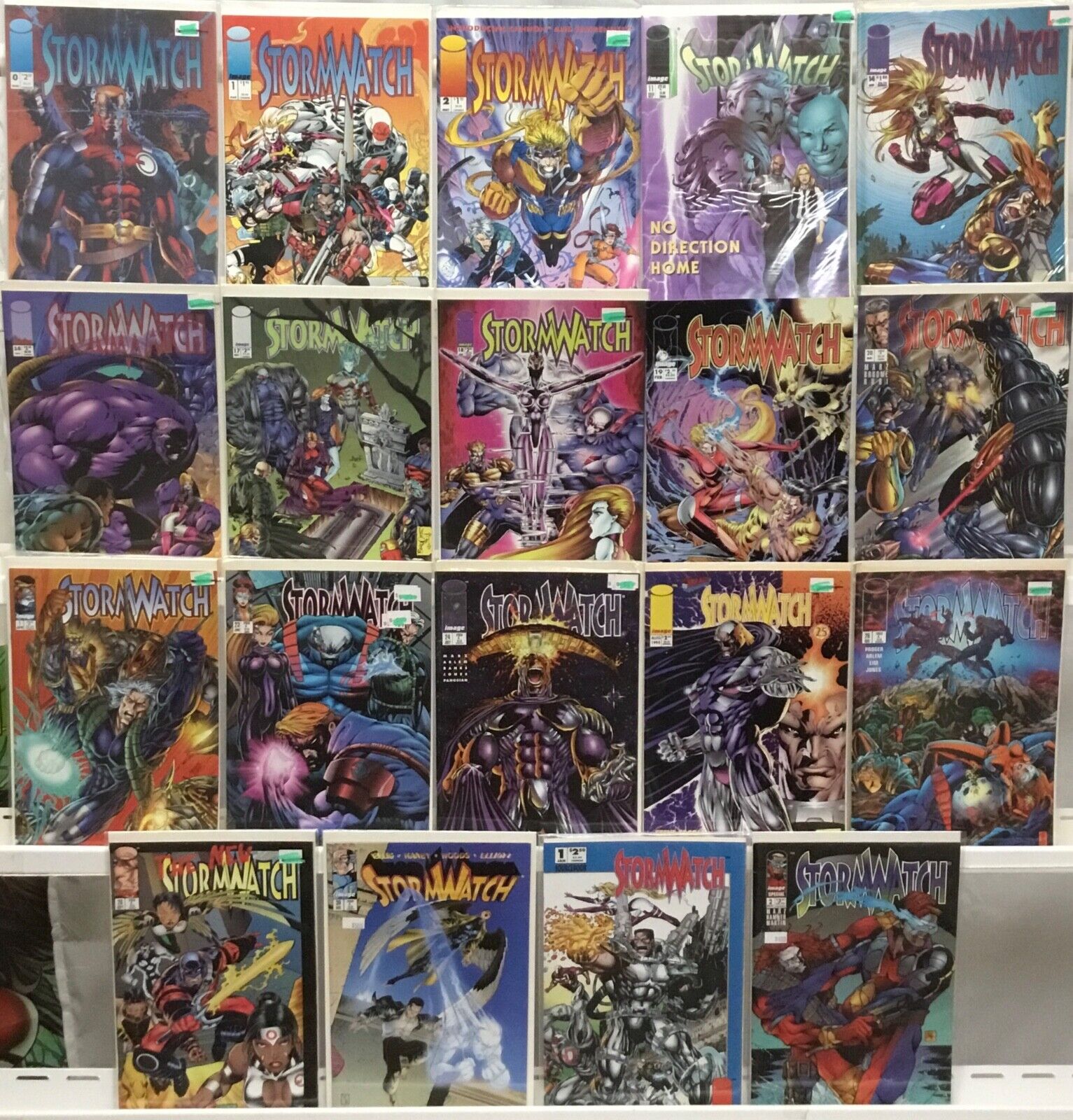 Image Comics - Stormwatch 1st Series - Comic Book Lot of 19 Issues