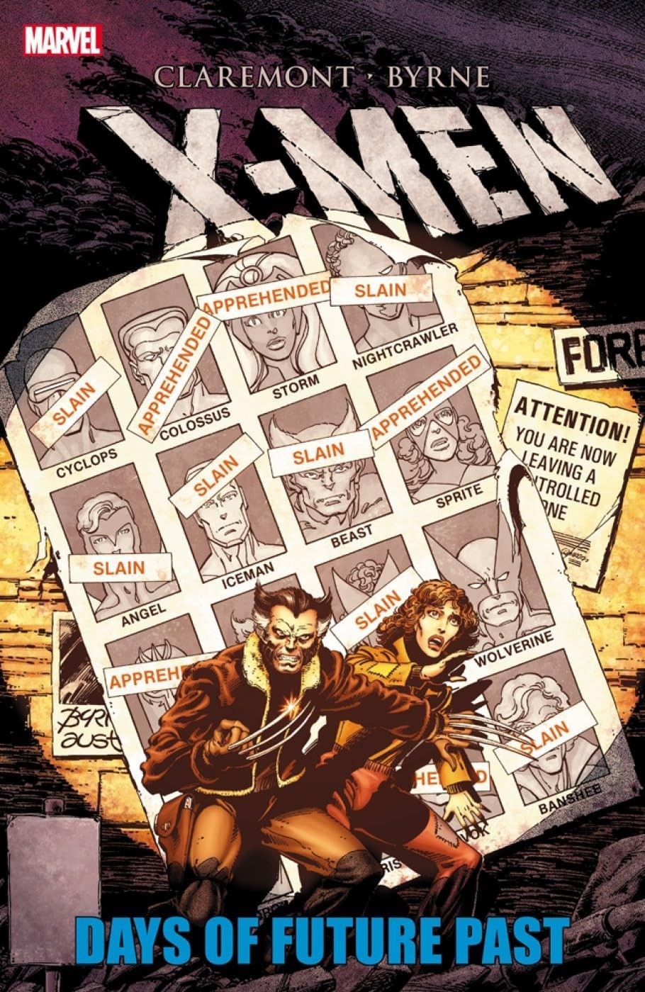 X-Men / Days of Future Past - 2011 Marvel Comics/ Chris Claremont / John Byrne X-Men / Days of Future Past - 2011 Marvel Comics/ Chris Claremont / John Byrne