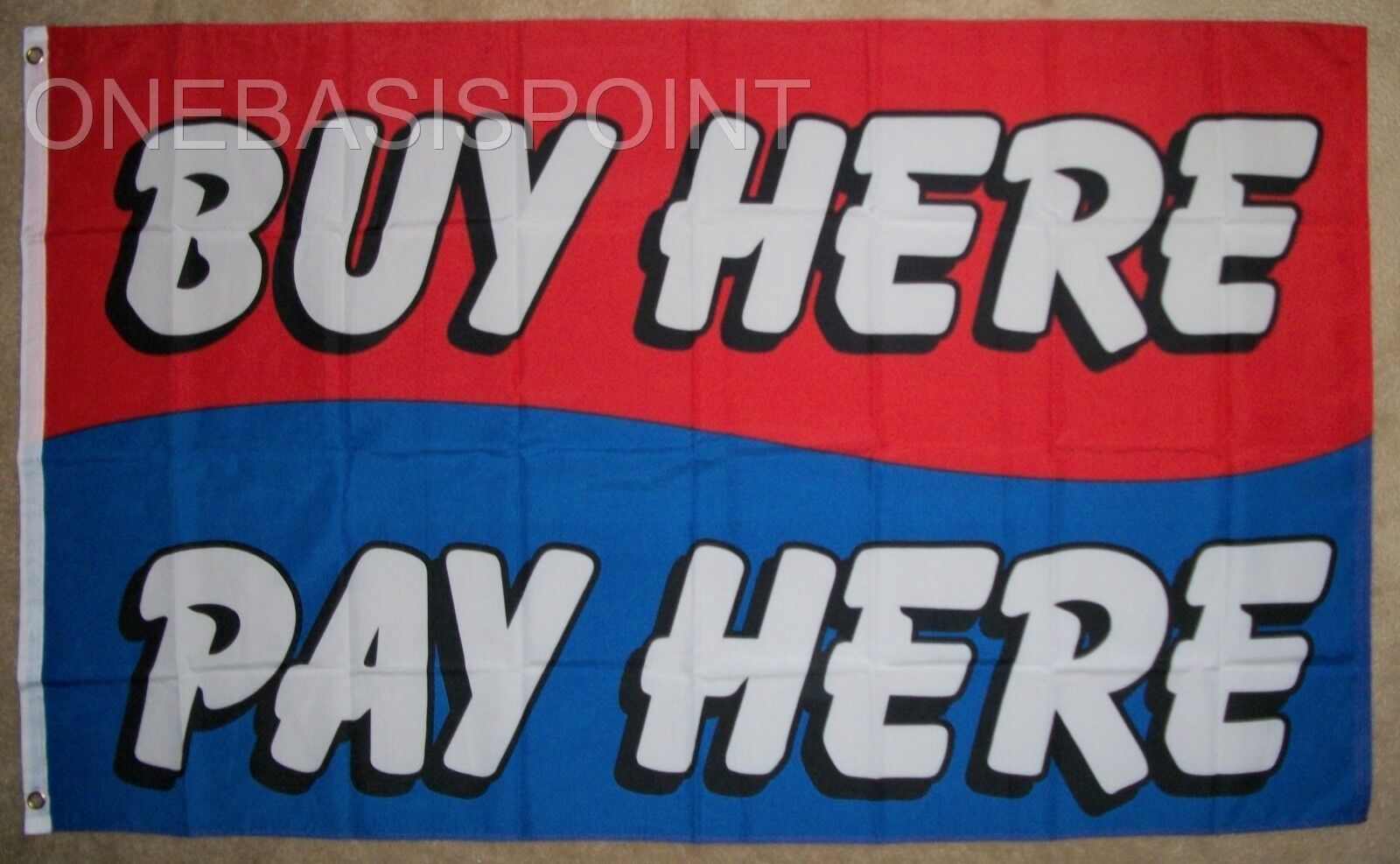 3\'x5\' Buy Here Pay Here Flag Advertising Banner Sign Outdoor Indoor Business 3x5