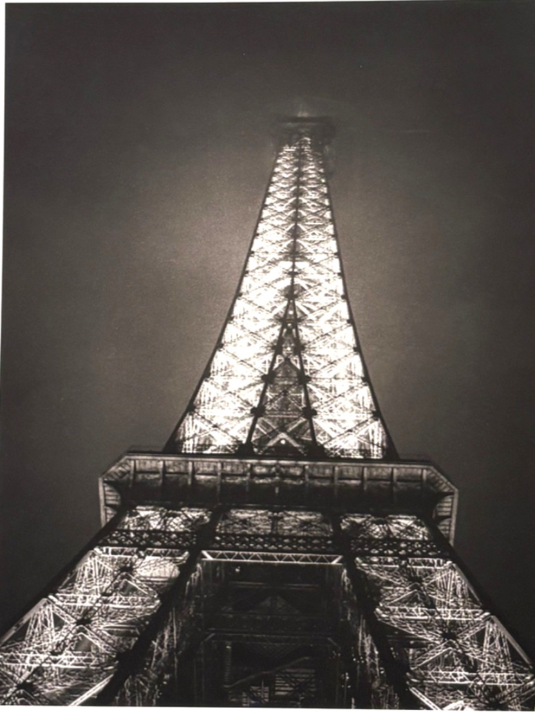 Eiffel Tower at Night 17 x 11 Fine Art Photo-C. 1980s-Mark Bugzester (1954-2025) Eiffel Tower at Night 17 x 11 Fine Art Photo-C. 1980s-Mark Bugzester (1954-2025)