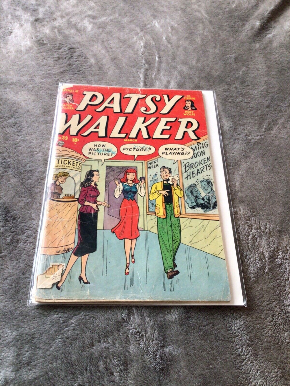 Vintage Patsy Walker #39 Comic Book