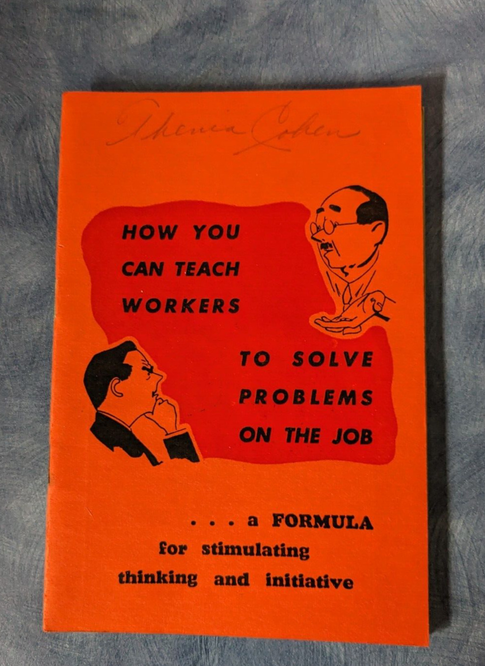 1951 National Foreman's Institute Job Handbook Solve Problems On The Job