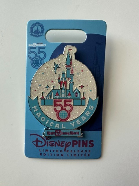 2026 Disney WDW Glitter Castle 55th Anniversary LR Pin - MAGICAL YEARS 2026 Disney WDW Glitter Castle 55th Anniversary LR Pin - MAGICAL YEARS