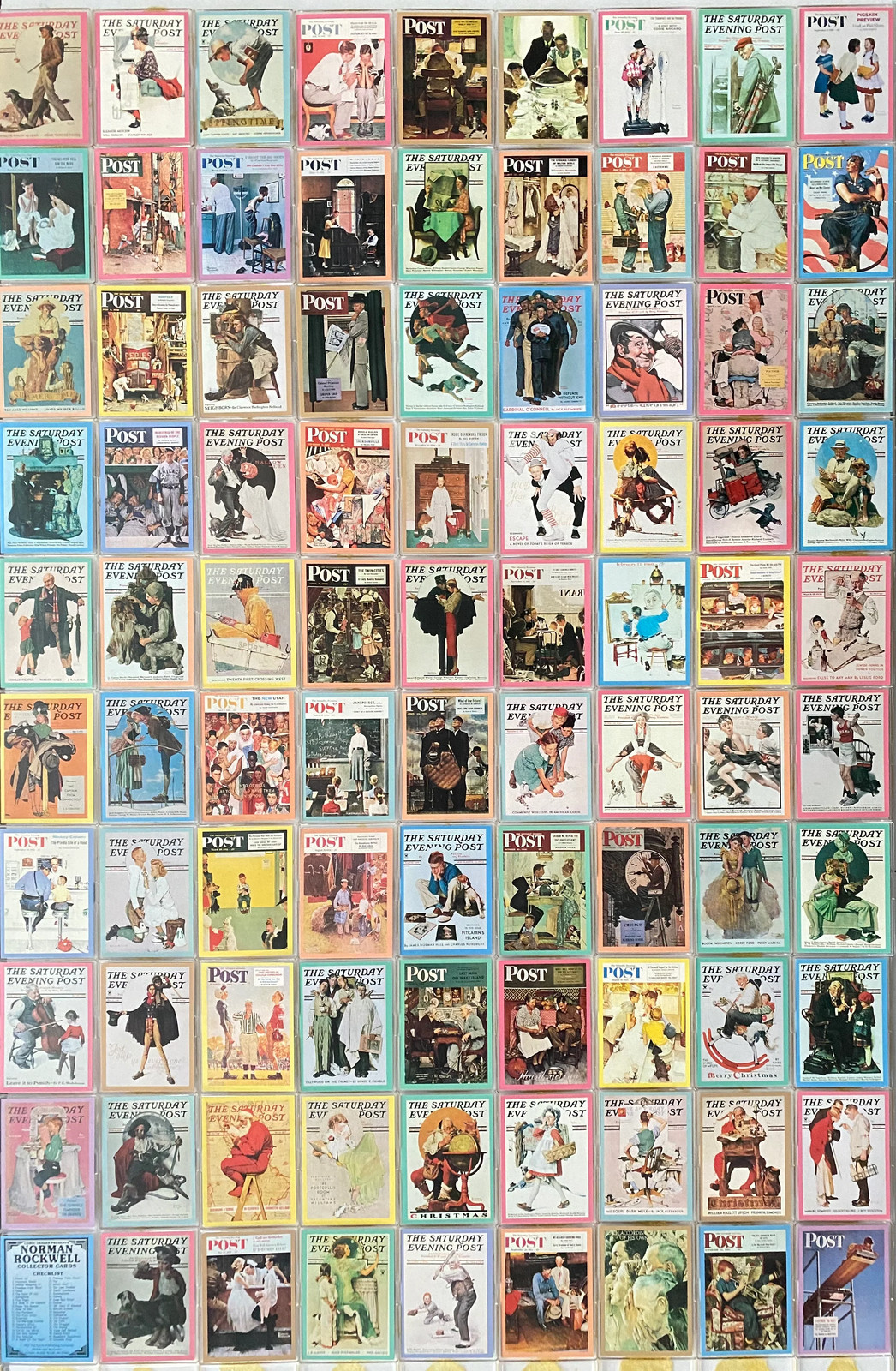 1993 Norman Rockwell 1 Saturday Evening Post Base Trading Card Set 90 Cards 1993 Norman Rockwell 1 Saturday Evening Post Base Trading Card Set 90 Cards