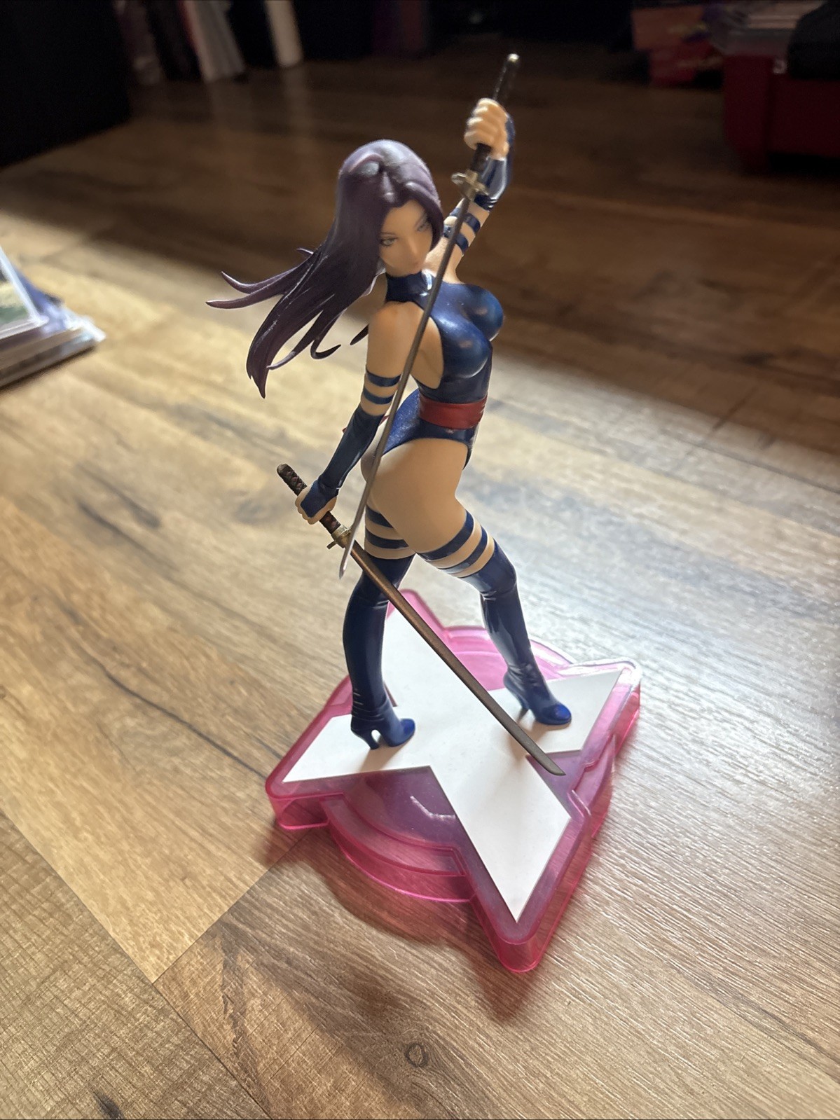 RARE Kotobukiya MARVEL Psylocke 2010 Release 1/7 Scale Bishoujo Statue RARE Kotobukiya MARVEL Psylocke 2010 Release 1/7 Scale Bishoujo Statue
